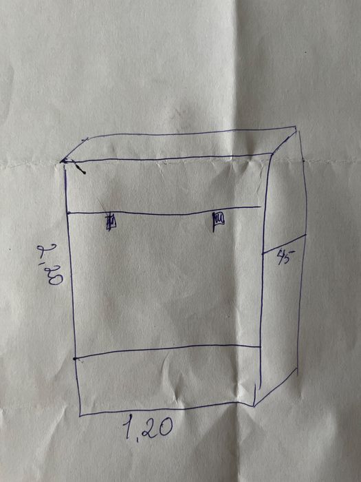 Шкаф в прихожую с зеркалом