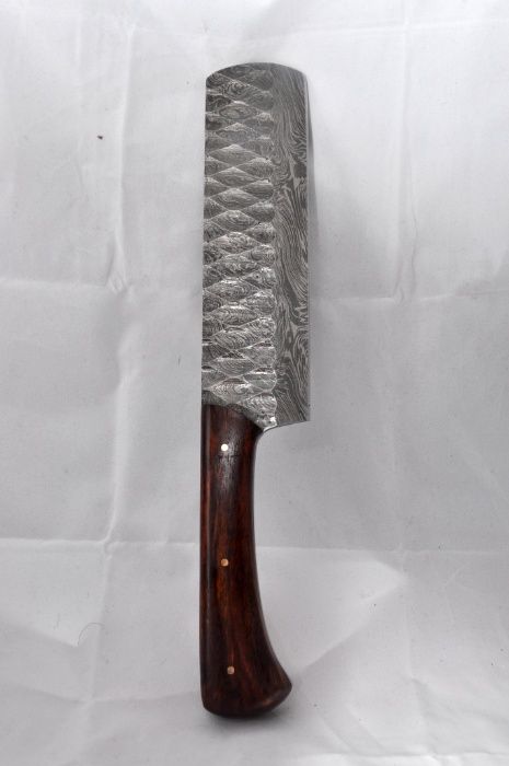 Кухненски нож ръчна изработка от дамаска стомана