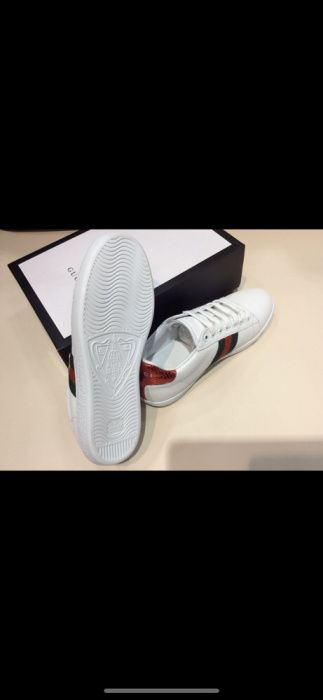 Adidasi Gucci unisex/piele naturală nu eco/certificat autenticitate