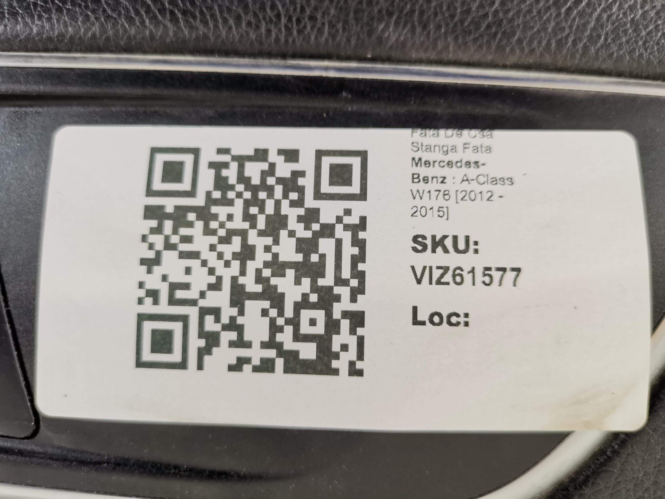 Предна лява врата / Mercedes-Benz A-Class W176 [ - ] Оригинална, в доб