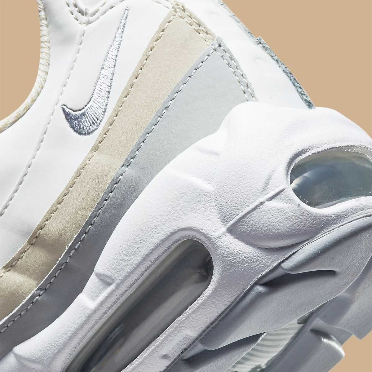 NIKE Air Max 95 Pearl White Pack, unisex,original sneakers, masura 39