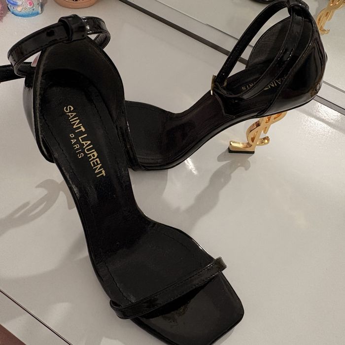 Дамски сандали с висок ток YSL най-високо качество