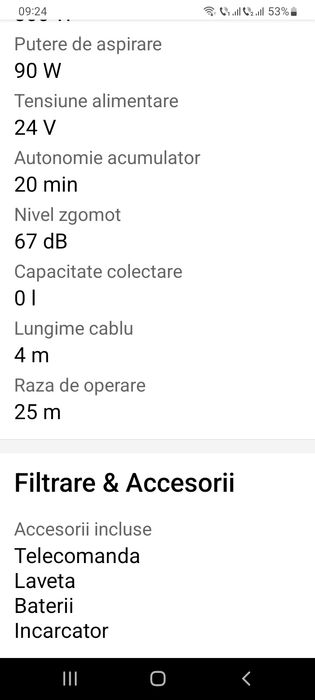 Aspirator robot geamuri iHunt Windows Robot 3,24V,alb