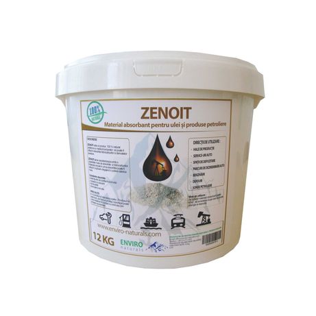 Absorbant RAPID pentru produse petroliere,ZENOIT 12kg.TRANSPORT INCLUS