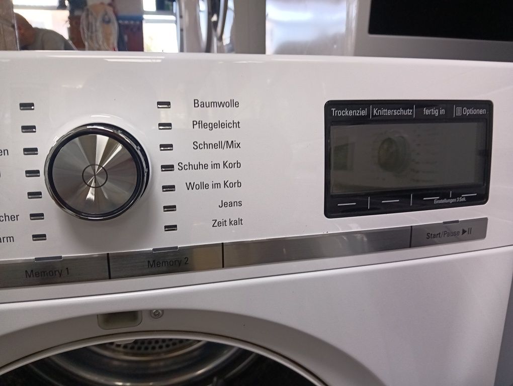 Комплект пералня и сушилня с термопомпа Siemens IQ 890 2годиниГаранция