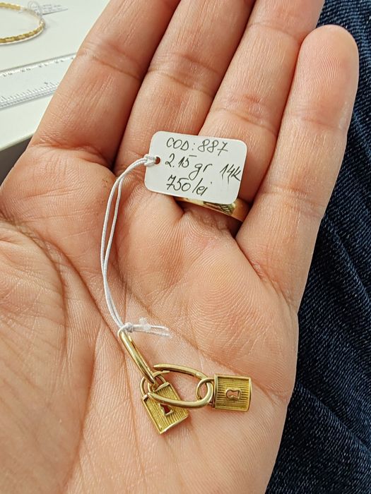 Cercei damă Aur 14k Gr 2,15 cod unic 887