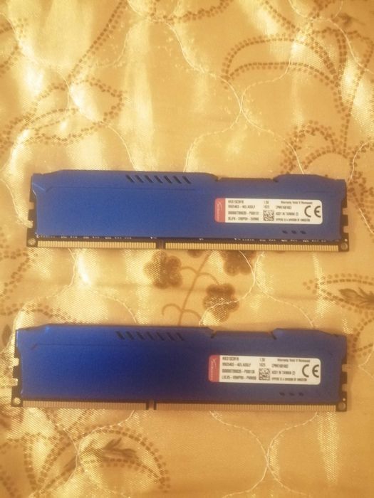 Рам памет KINGSTON HYPERX FURY 8GB - 2 броя