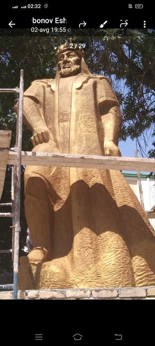 Хайкалтарошлик хизмати, скульптура услуги в пределах Республики