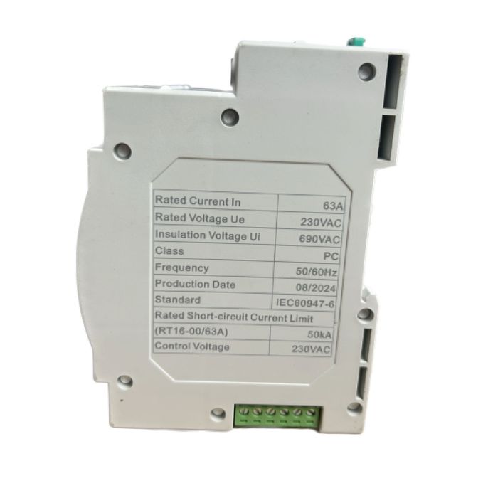 ATS comutator transfer automat manual 2P 63A  monofazat fotovoltaice