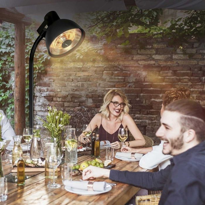 Електрическа печка Hoberg Инфрачервен Карбонов нагревател за вън вътре