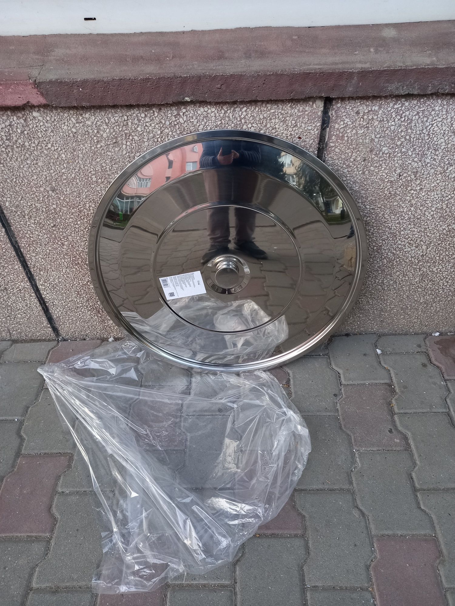 Capac inox alimentar 70 cm Ofertă 139 lei