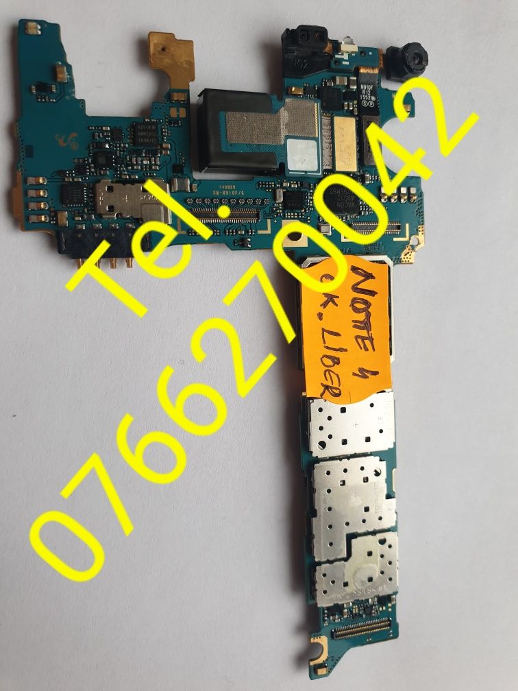 Placa de baza Samsung Note 4. La liber. Fara Conturi sau parole.