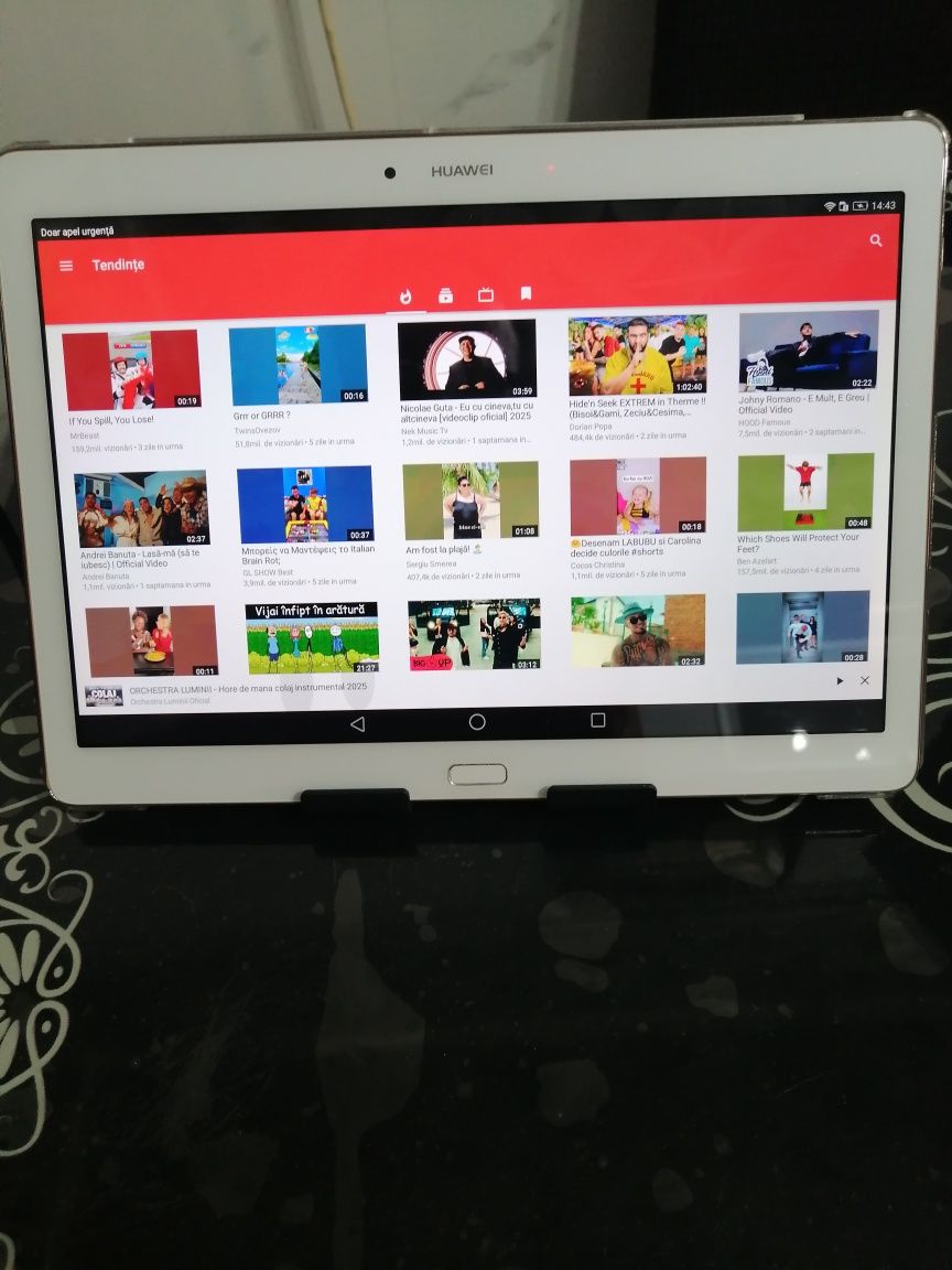 Tableta Huawei foarte puțin folosita