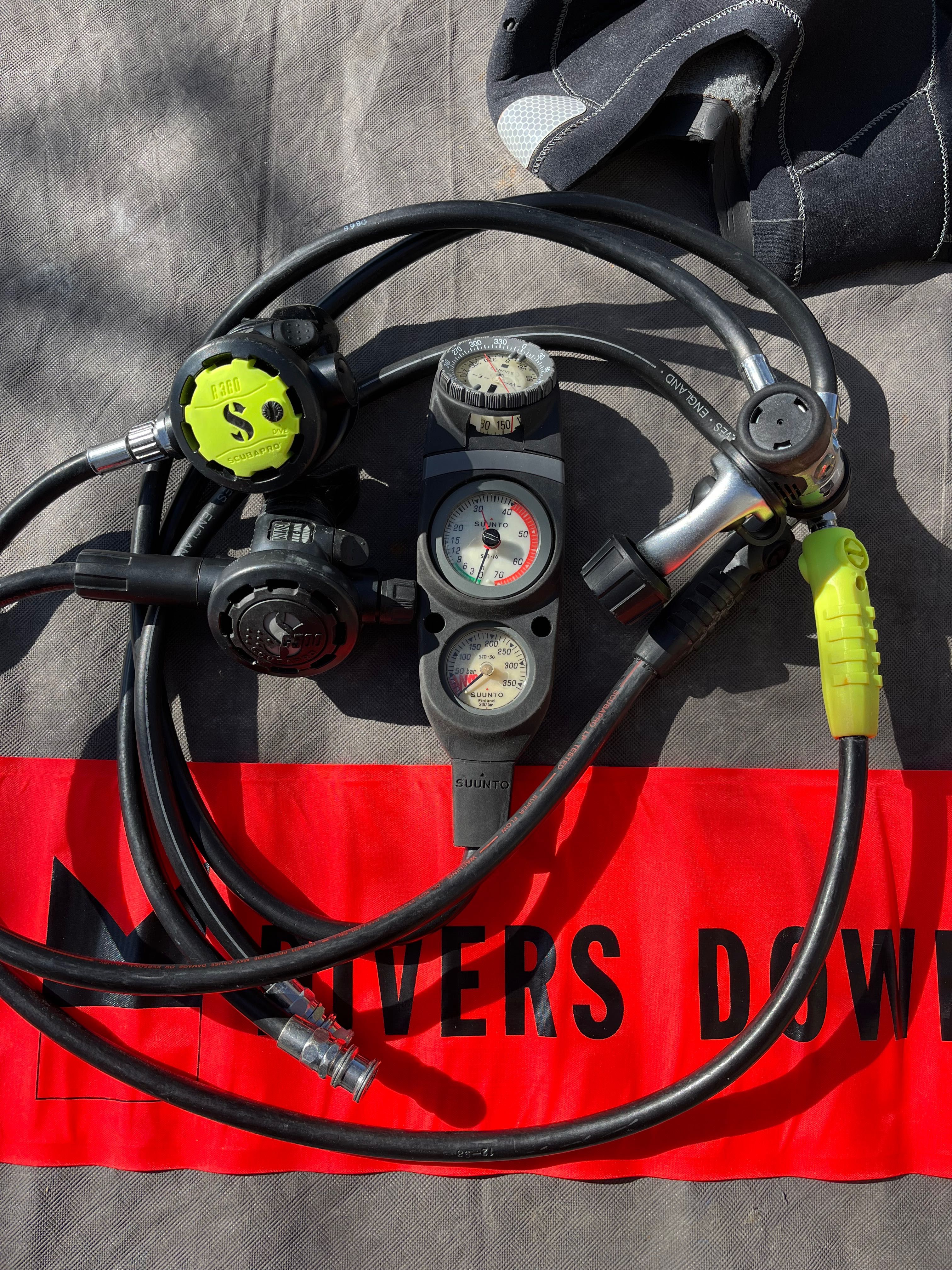 Водолазно оборудване, scuba pro, suunto, A.P.Valves, aqua-lung,