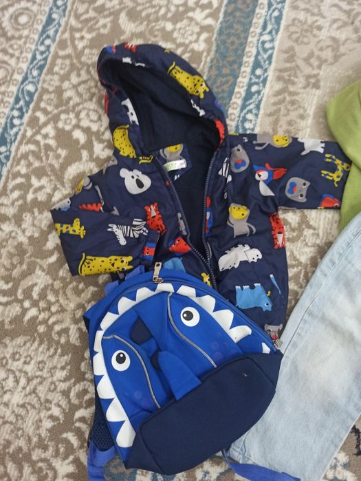 Бир пакет кийимлар 1-2ешга