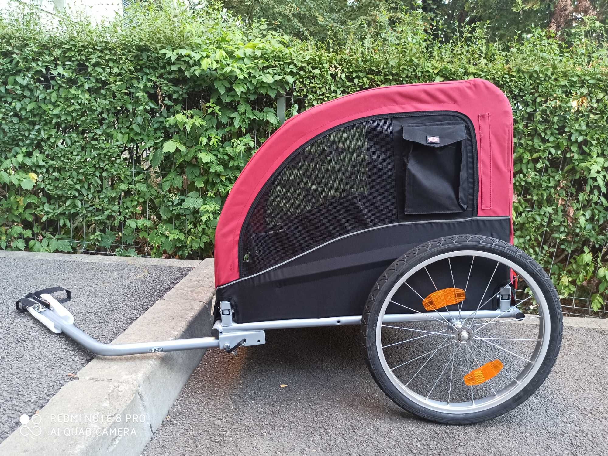 Remorcă Trixie pentru câini pentru bicicletă.