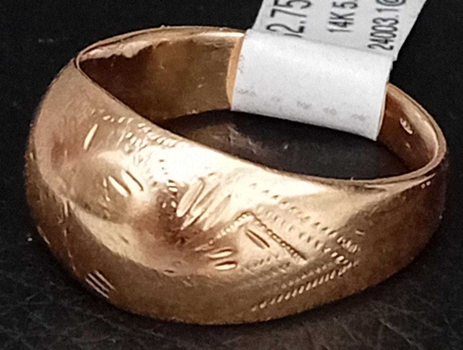 Inel aur 14K 5.35g (B.24003 - Ag31 Barboi) Garantie doi ani