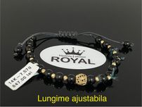 Bijuteria Royal CB : Bratara cu snur aur 14k 7,57gr