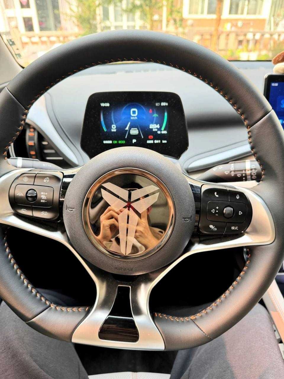 Накладка на руль BYD E2,Seagull,Dolphin,Seal,Yuan