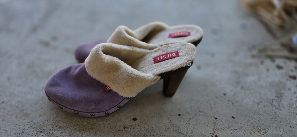 Saboți piele Diesel mărimea 39