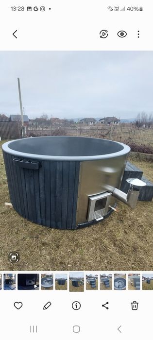 Ciubar de fibra de sticla cu soba integrata,în Cluj Napoca