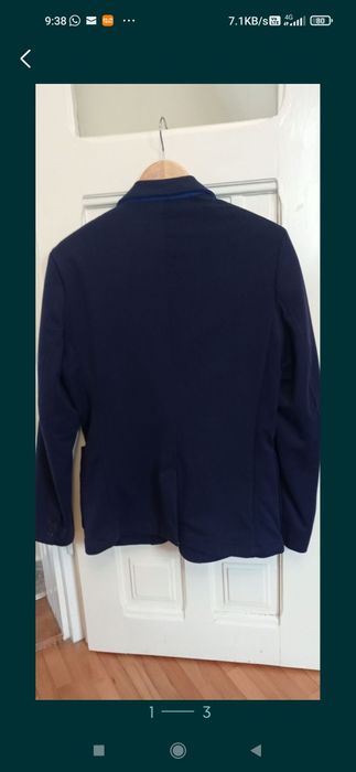 Sacou ocazii albastru