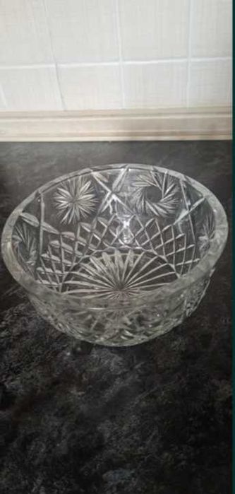 большая ваза хрустальная антиквариат ссср