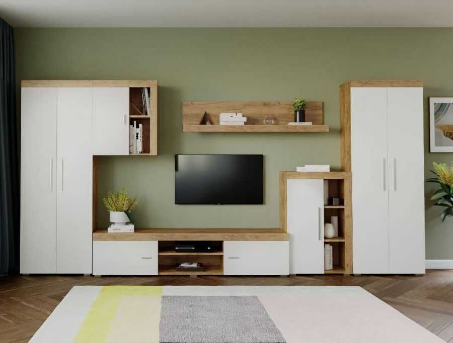 Mobila sufragerie-Living Milan C2 DUO Stejar