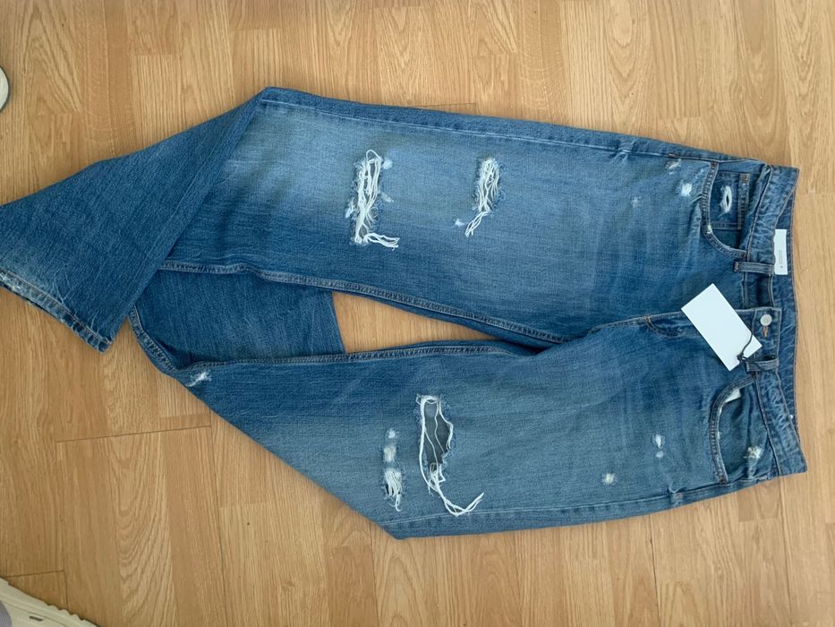 широки дънки zara