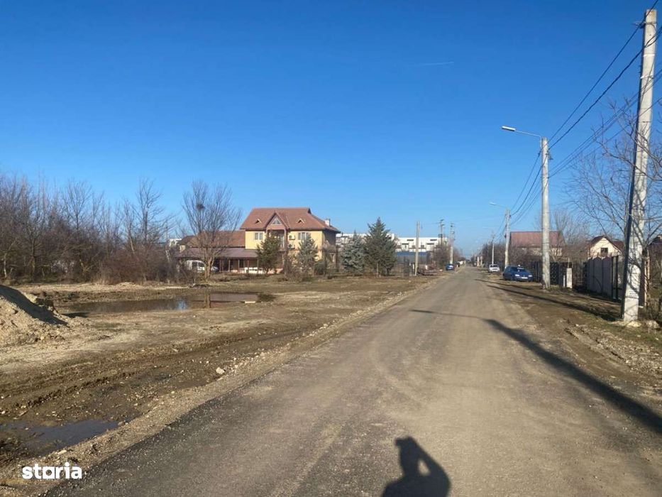 Vânzare teren 1500 mp / deschidere 36 cu toate utilitățile pe strada