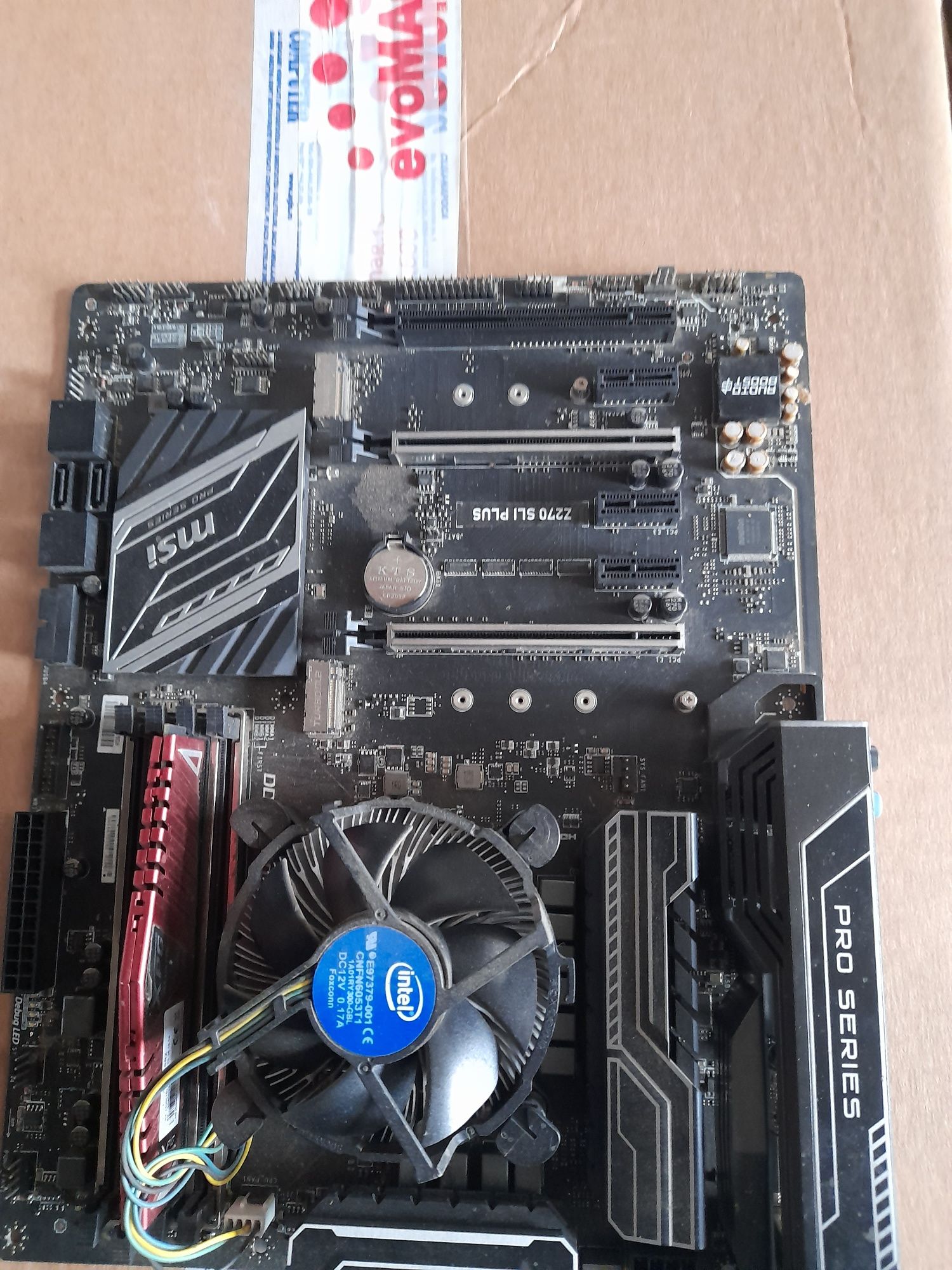 Placa baza msi b450 a pro max  msi gaming plus  z270a pro