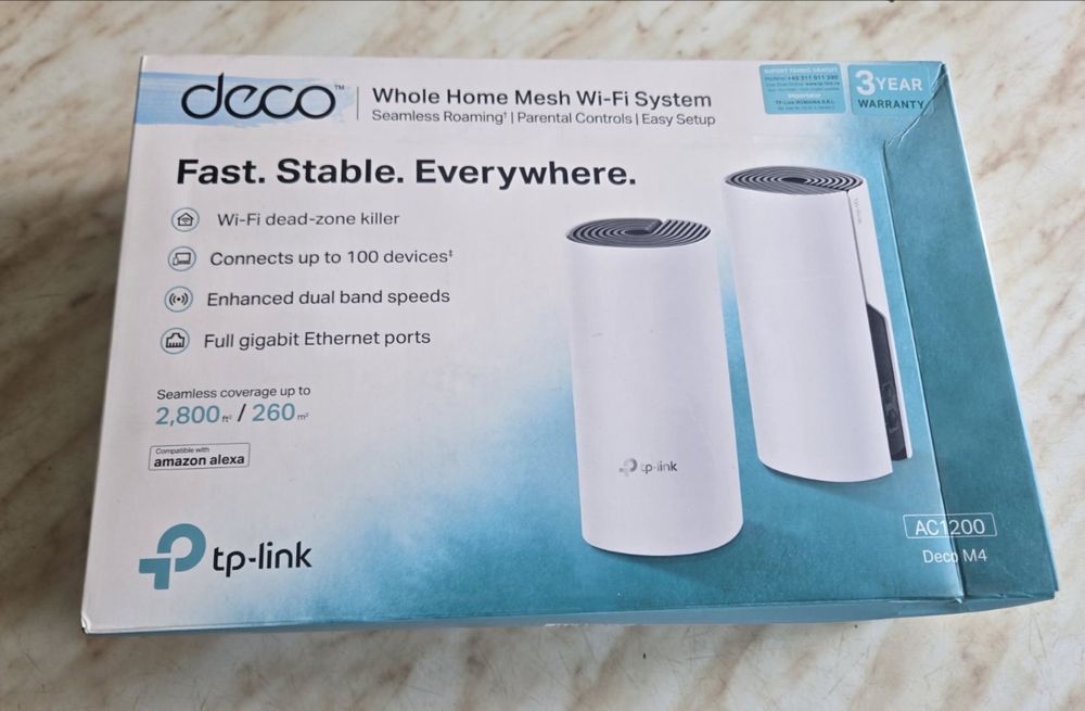 MESH Wi-Fi System TP-LINK AC1200 Deco M4