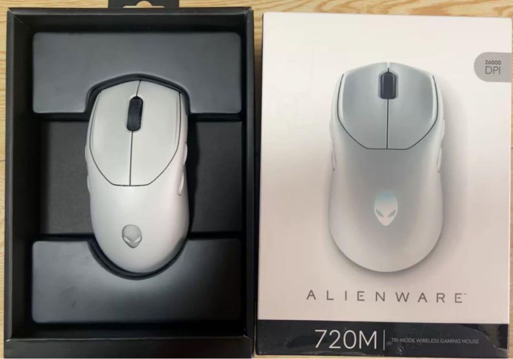 Мышь Alienware 720M Tri-mode — свобода подключения и премиум-дизайн