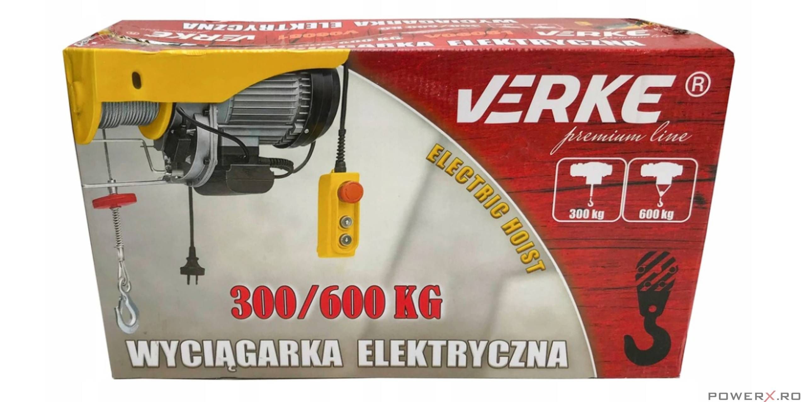 Electropalan 300 / 600 Kg, Macara Electrica, Troliu, Verke