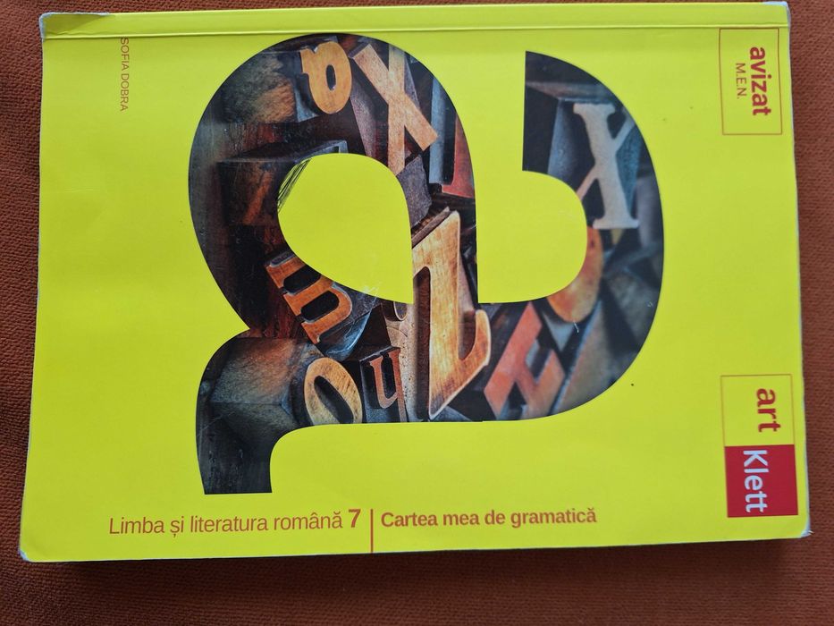 Cartea mea de GRAMATICĂ. Clasa a VII-a- Sofia Dobra