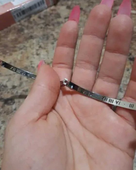 Браслет, бижутерия, сталь, новый