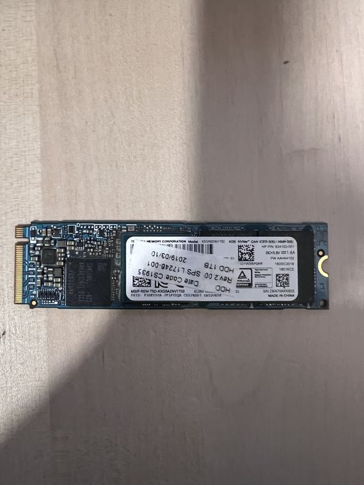 Samsung PM981a 1TB NVMe SSD / Toshiba XG5 1TB NVMe SSD