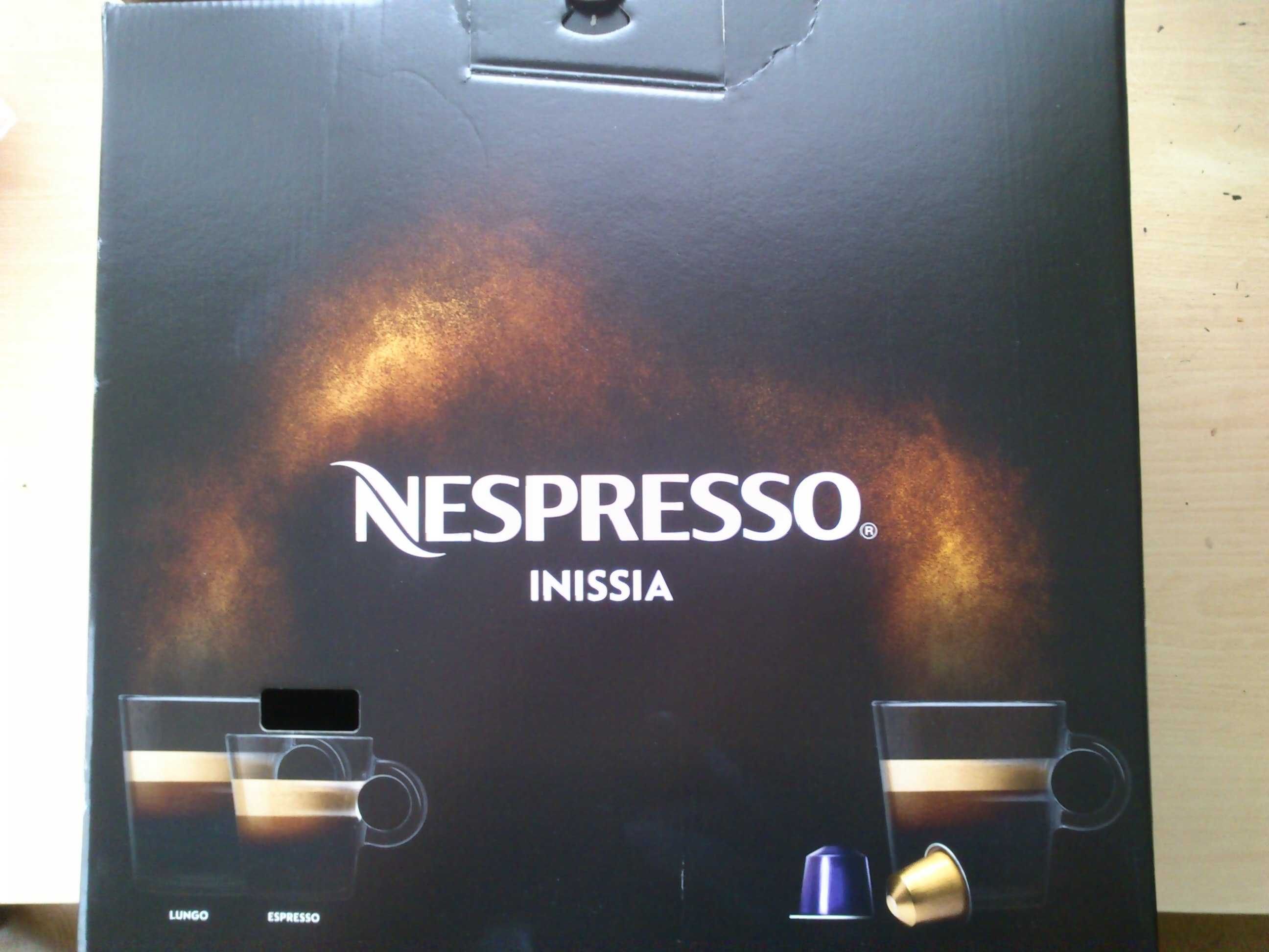 Нова кафемашина NESPRESSO Inissia