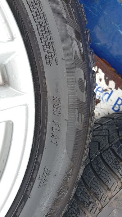 Jante  aliaj audi Mercedes 225/55/17 Pirelli runflat