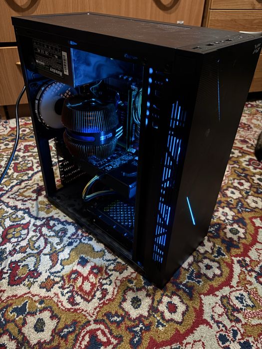 Бюджетный игровой пк 8 ядер amd rx 480 4гб , 16 озу для работы , учебы