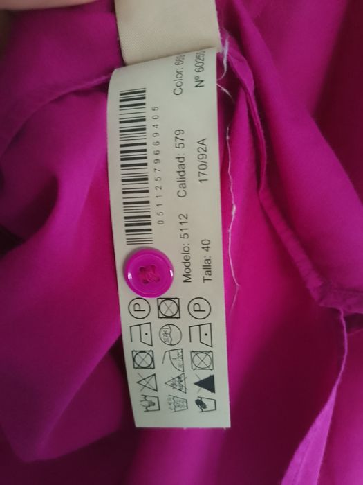 Cămașă damă fuchsia ,deosebită marca Massimo Dutti calitativă