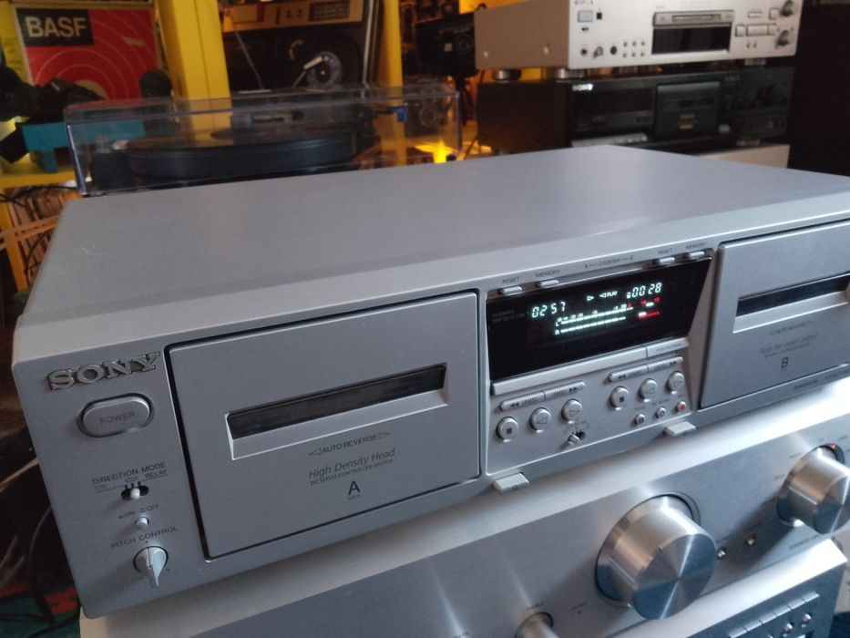 Casetofon Deck Sony TC-WE 475 cu Telecomanda