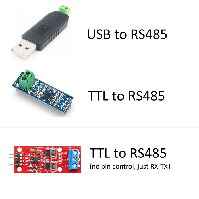 Convertor UART, RS485, RX TX, TTL, USB, serial bus, adaptor