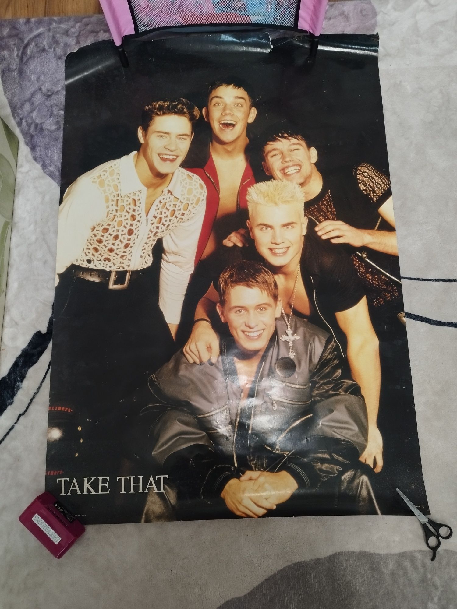 Take That плакати и аудио касети