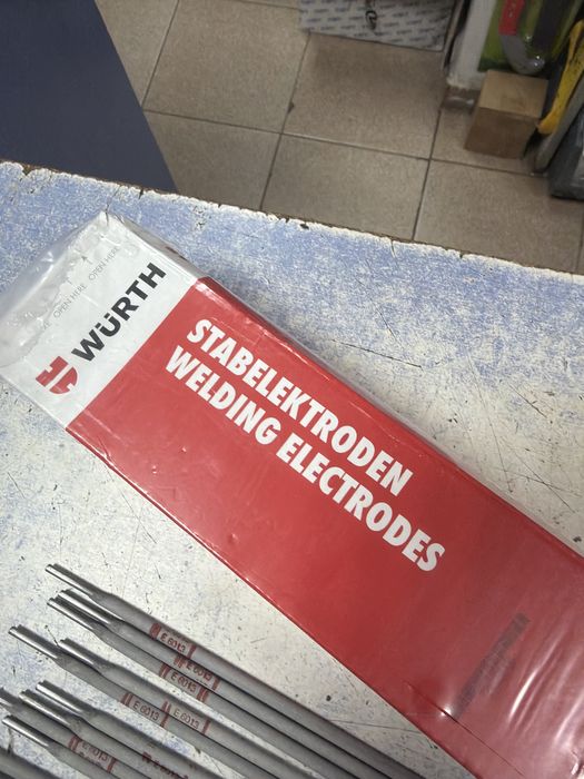 Електроди wurth рутилов ф2,5ммх350мм din338-HSS