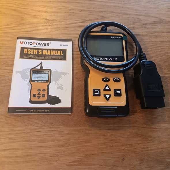 OBD2 Авто диагностичен скенер, чете и трие грешки, DTC библиотека