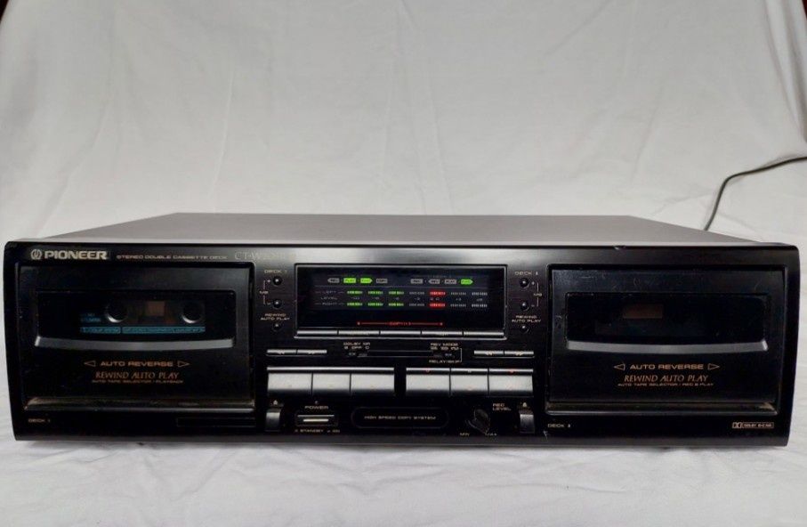 Dublu deck PIONEER CT W205R - cu autorevers