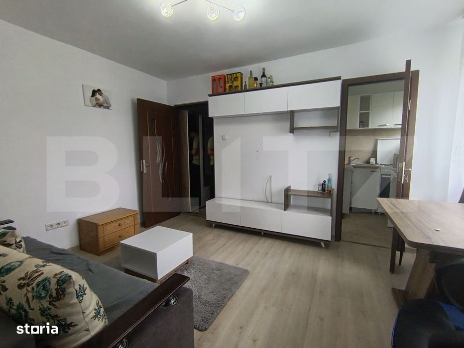 Apartament cu 2 camere utilat si mobilat