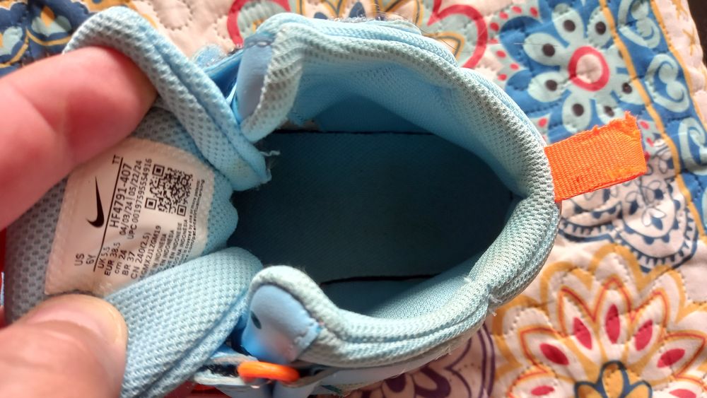 Ghete papuci copii Nike All Day Play în stare ok nr 38.5 tălpic 24 cm