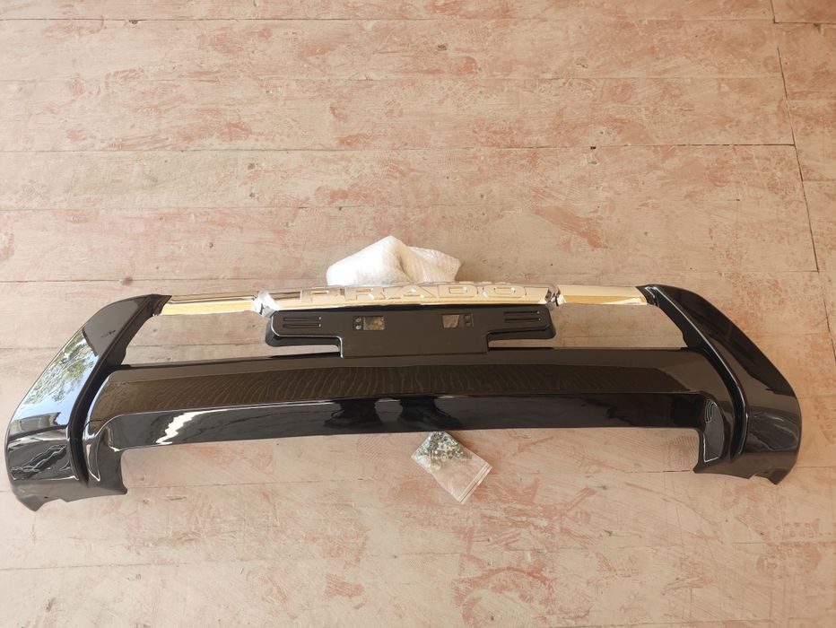 Губа на Прадо передний бампер